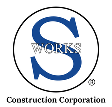 [S-Works Construction Corp. logo]